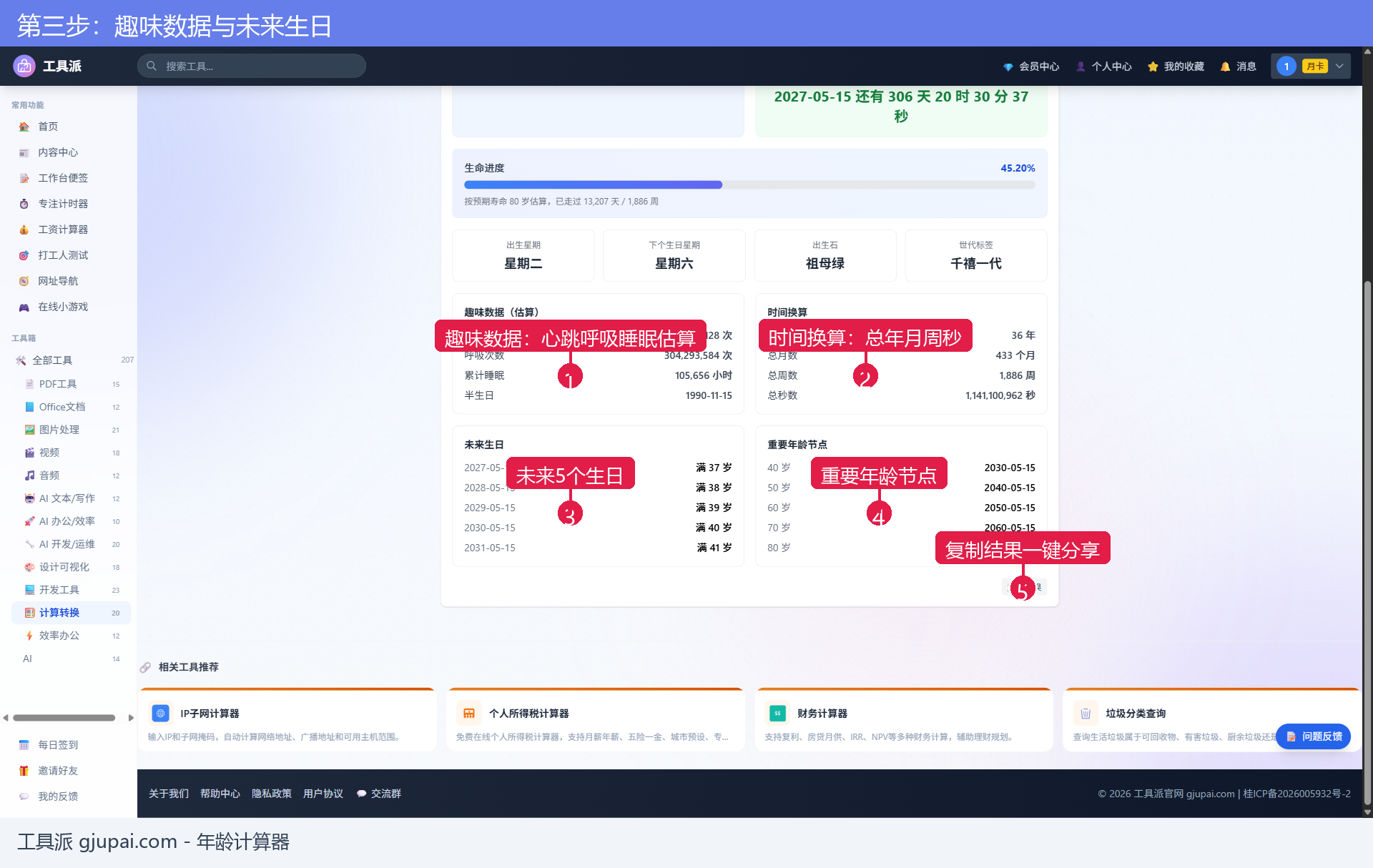 趣味数据与未来生日